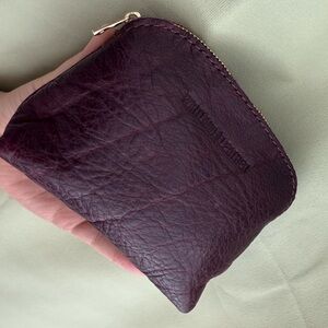 EUC Portland Leather Small Luna in dark purple (plum?)